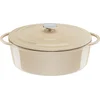 Image de Tefal E25906 LOV Braadpan beige ovaal - 7,2L - inductie