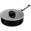 Image de Tefal Experience Ceram - Keramische Hapjespan - Ø24 cm - Fusion Core - PFAS-vrij - Inclusief Deksel - Geschikt voor Inductie - Geschikt voor gebruik met metalen spatels