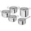 Image de Tefal Extreme - Pannenset - 5-delig - Hoge Kookpan 22 cm - Steelpan 18 cm - Kookpan 16/20/24 cm