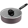 Image de Tefal Ceramic Control Grey - Hapjespan - 24 cm - Keramisch - Inductie - Inclusief Deksel - PFAS vrij - Geschikt voor gebruik met metalen spatels