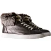 Image de Hoge sneakers met bont en leer van Roadster