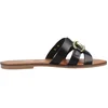 Image de Hamia platte leren sandaal