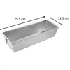 Image de Set van 2 cakevormen 25,5 x 11,2 cm Zenker Silver