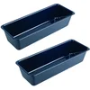 Image de Dr Oetker 9310450 cakevormen 35 cm, rechthoekige vorm, broodvorm, broodvorm, bakvormen, taartvorm, broodvorm, briochevorm, staal, blauw, 35 x 12,2 x 8,5 cm