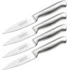 Image de Set van 4 Officemesjes van 20 cm volledig RVS Nirosta Star