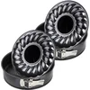 Image de Set van 2 Bakvormen voor taart en savarin met dubbele bodem 24 cm Zenker Black Metallic