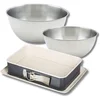 Image de Bakkersset met springvorm 28 x 18 cm, 2 mengkommen en 1 spatel Zenker