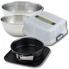 Image de Set bakvorm voor taartvorm 23 cm met deksel, 2 mengkommen en 1 spatel Zenker