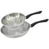 Image de Set 2 pannen 24 en 28 cm roestvrij staal Fackelmann Geneva