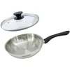 Image de Set pan 24 cm roestvrij staal en glazen deksel Fackelmann Geneva