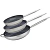 Image de Set van 3 Pannen 24, 28 en 32 cm keramisch zonder PFAS Profi Therm Platinum Elo
