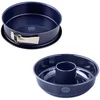 Image de Dr. Oetker 9923350 26 cm lekvrije springvorm, springvorm, 26 cm savarinvorm, schoorsteencakevorm, cakevorm, savarinvorm, schoorsteencakevorm, Staal, Blauw, 26 cm
