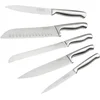 Image de Set van 5 professionele keukenmessen van roestvrij staal van 24 tot 33,5 cm Nirosta Star