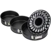 Image de Set van 2 springvormen en 1 springvorm en savarinvorm diameters 20, 24, 28 cm Zenker Black Metallic