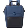 Image de Delsey Paris Turenne Soft Rugzak   14 Inch Laptopvak   1,14 kg   Gerecycled Waterdicht PU   Smart Sleeve   Night Blue