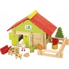 Image de Actiefiguren Jeujura Farm With Animals Playset (100 Onderdelen)
