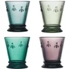 Image de La Rochère Abeille - Waterglas - Assorti kleur - 26 cl - Set van 4