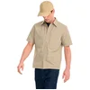Image de Aigle Ais25mshi006 Overhemd Met Korte Mouwen Beige M Man