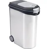 Image de Curver Voedselcontainer Hond of Kat - 54L - 20KG - 49x28x60,5cm - Metallic