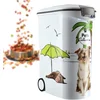Image de Curver Voedselcontainer Hond - 54L- 20KG - 28x50x61cm - Wit/Grijs