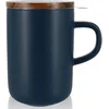 Image de OGO Living - Theemok met zeef en deksel - Blauw 475 ml