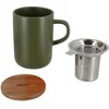 Image de OGO Living Theemok met zeef en deksel Kaki