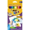 Image de BIC Kids Aquacouleur Aquarel Kleurpotloden Etui van 12 stuks