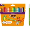 Image de BIC Kids Kid Couleur - Viltstiften - Stiften voor Kinderen - Uitwasbare Kleurstiften - 18 stuks