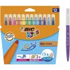 Image de BIC Kids Couleur XL Dikke Viltstift - Ultra wasbaar - 3 jaar en ouder - 12 kleuren