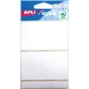 Image de Agipa witte etiketten in etui ft 50 x 77 mm (b x h), 14 stuks, 2 per blad
