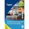 Image de agipa universele etiketten, 24 x 24 mm, wit