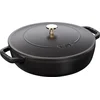 Image de Staub Hapjespan Chistera - Zwart - ø 24 cm / 2.4 liter