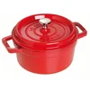 Image de Staub Braadpan / Cocotte - Kersenrood - ø 20 cm / 2.2 liter