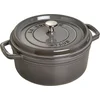 Image de Staub Braadpan Cocotte Grafietgrijs - ø 24 cm / 3.8 liter