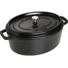 Image de Staub Braadpan Ovaal Cocotte Zwart - ø 33 cm / 6.7 liter