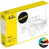 Image de Heller Modelbouwpakket Diorama - 35326 Laffly Truck - Military Diorama Dunkerque - Starter Kit Plastic - 1:35 - Modelbouw