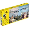 Image de Heller Modelbouwpakket Militaire voertuigen - 52329 Normandy Air War - 2 Planes and Figures - Starter Kit Plastic - 1:72 - Modelbouw