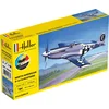 Image de Heller Modelbouwpakket Vliegtuigen - 56268 North American P-51D Mustang - Amerikaans Jachtvliegtuig - Starter Kit Plastic - 1:72 - Modelbouw
