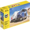 Image de Heller Modelbouwpakket Militaire voertuigen - 56793 Kenworth K-123 Cabover Truck - Amerikaanse Vrachtwagen - Starter Kit Plastic - 1:43 - Modelbouw