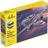 Image de Heller Modelbouwpakket Vliegtuigen - 58302 Grumman E-2C Hawkeye Marine Nationale - Frans Propellervliegtuig - Starter Kit Plastic - 1:72 - Modelbouw