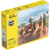 Image de Heller Modelbouwpakket Diorama - 58752 Boeren voor Diorama - 3 Figuren - Starter Kit Plastic - 1:24 - Modelbouw