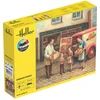 Image de Heller Modelbouwpakket Diorama - 58758 Kruideniersfamilie - voor Diorama - 4 Figuren - Starter Kit Plastic - 1:24 -