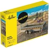 Image de Heller Modelbouwpakket Auto - 80778 Goederen Transport Trailer - Aanhanger - 4 Bouwopties Plastic - 1:24 - Modelbouw