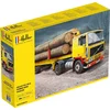 Image de Heller Modelbouwpakket Auto - 81704 Volvo F-12-20 Globetrotter with Timber Trailer Plastic - 1:32 - Modelbouw