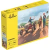 Image de Heller Modelbouwpakket Diorama - 82752 Boeren voor Diorama - 3 Figuren Plastic - 1:24 - Modelbouw