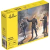 Image de Heller Modelbouwpakket Diorama - 82753 Franse Brandweermannen voor Diorama - 3 Figuren Plastic - 1:24 - Modelbouw