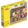 Image de Heller Modelbouwpakket Diorama - 82758 Kruideniersfamilie - voor Diorama - 4 Figuren Plastic - 1:24 -