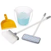 Image de Ecoiffier Schoonmaak Trolley Blauw - 5dlg.