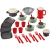 Image de Ecoiffier 100% Chef Servies Set in Tas