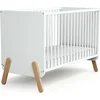 Image de AT4 - Kinderbed PIRATE in hout Wit en Beuken 60 x 120 cm
